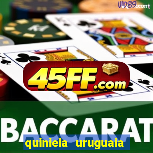 quiniela uruguaia das 21 horas